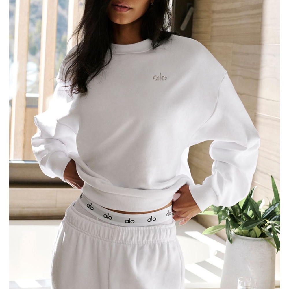 ALO ACCOLADE CREWNECK PULLOVER